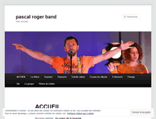 Tablet Screenshot of pascalrogermusic.com